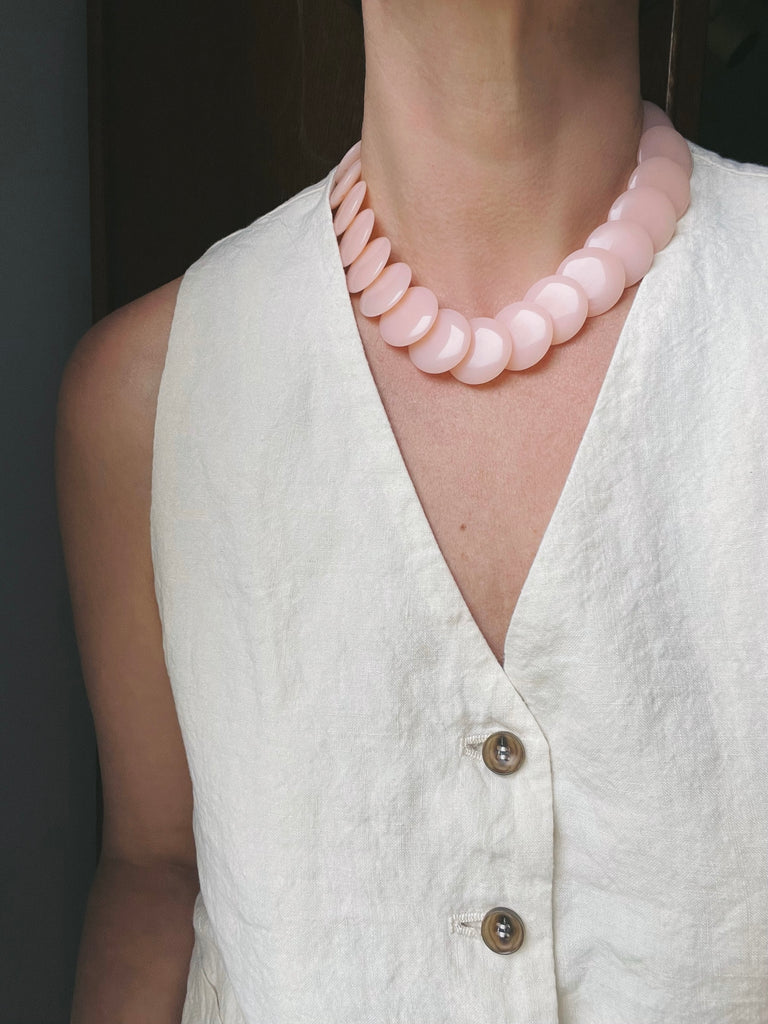 Trifari Lucite Collar Necklce