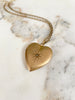 Bright Star Heart Victorian Locket