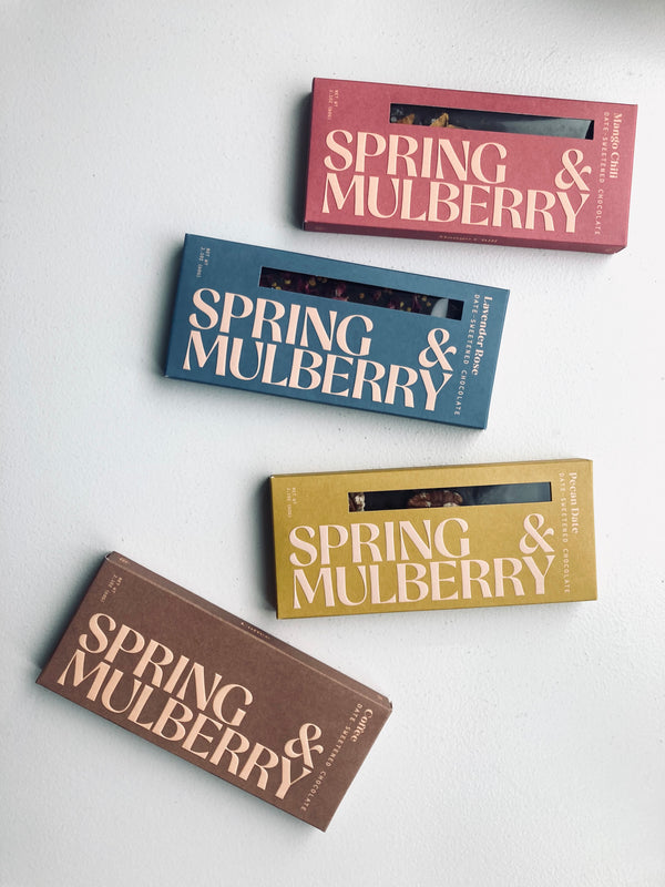 Spring & Mulberry | Date-Sweetened Chocolate