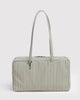 BAGGU Medium Bowler Bag | Sage Stripe