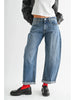 Classic Barrel Jean | Just Black Denim