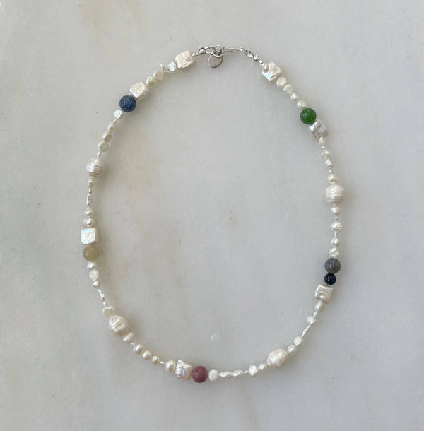 Baroque Necklace | Sea & Pattern