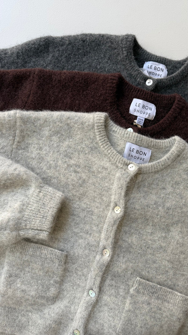 Amelie Alpaca Cardigan | Le Bon Shoppe