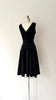 Soubrette Velvet Dress | 1950s