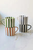 Striped Ceramic Mugs