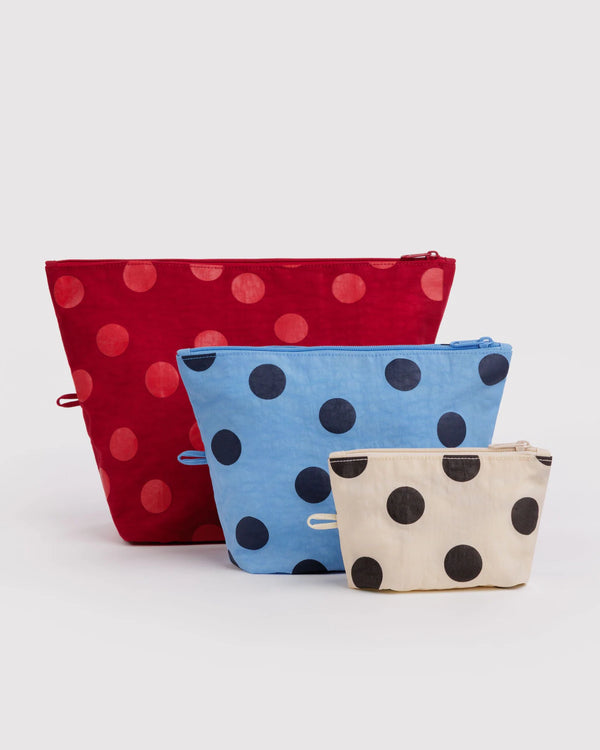 BAGGU Go Pouch | Polka Dot