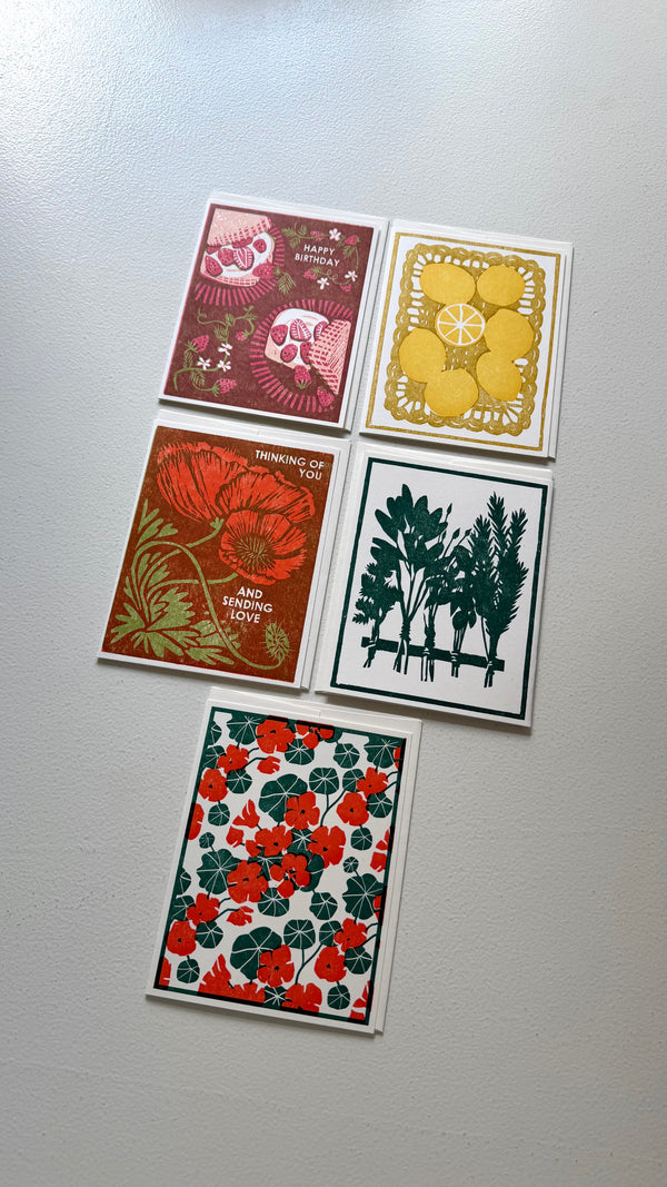 Heartell Letterpress Cards