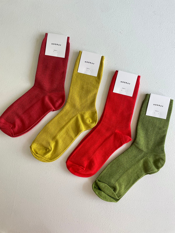 Hooray Cotton Socks