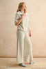 Salt & Pepper Cotton Knit Pant