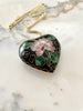 Cloisonné Heart Necklace