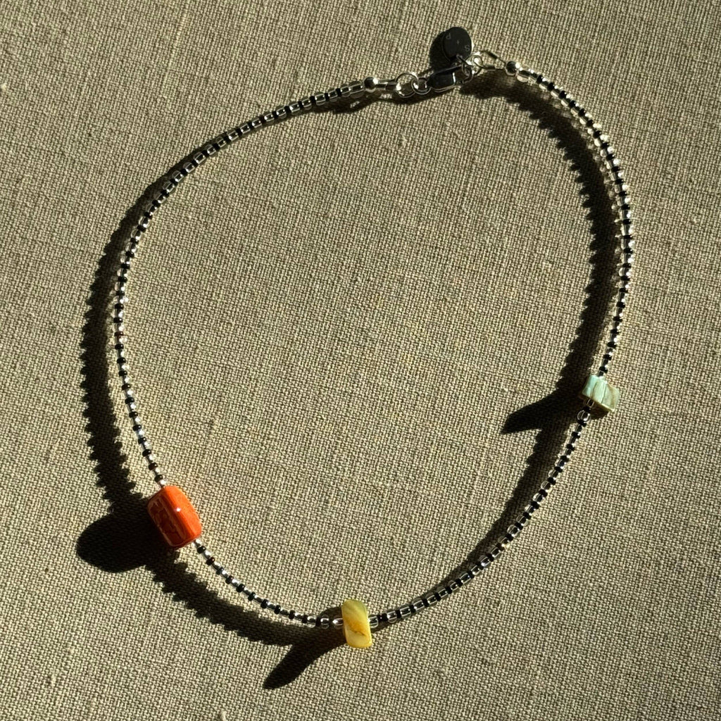 Primary Necklace | Sea & Pattern