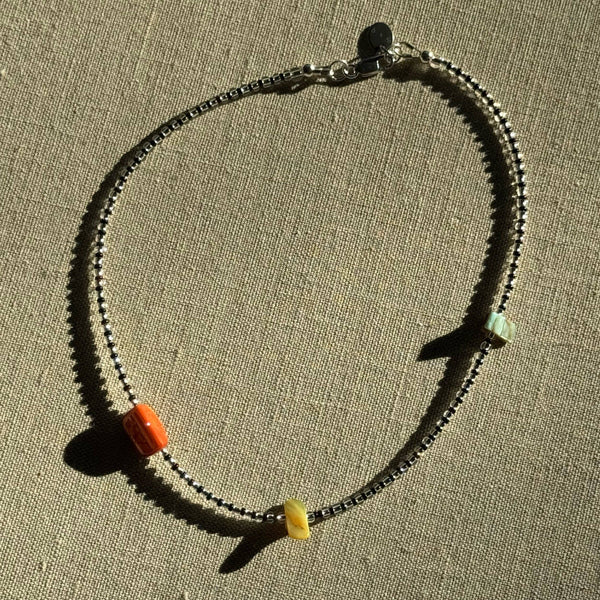 Primary Necklace | Sea & Pattern