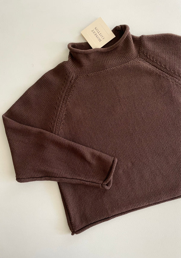 Rollneck Sweater | Honest Cotton