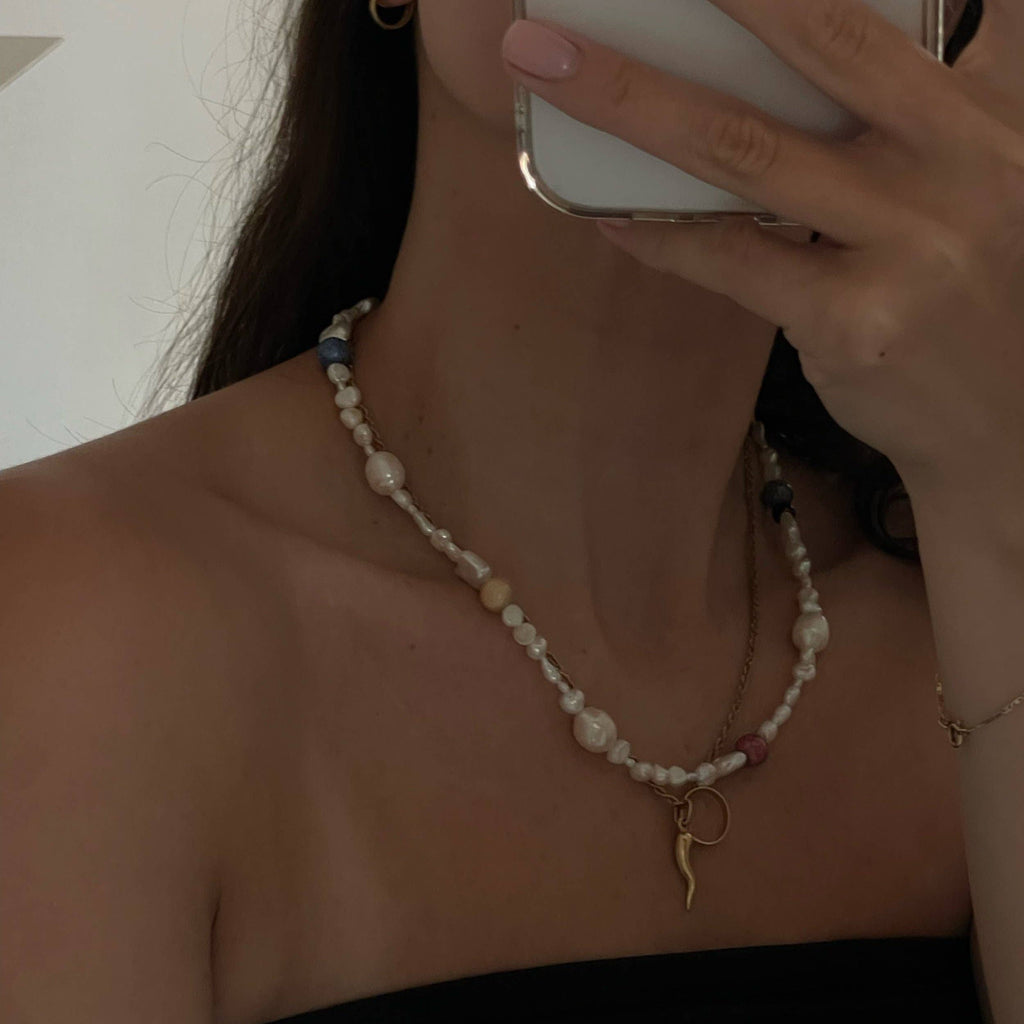 Baroque Necklace | Sea & Pattern