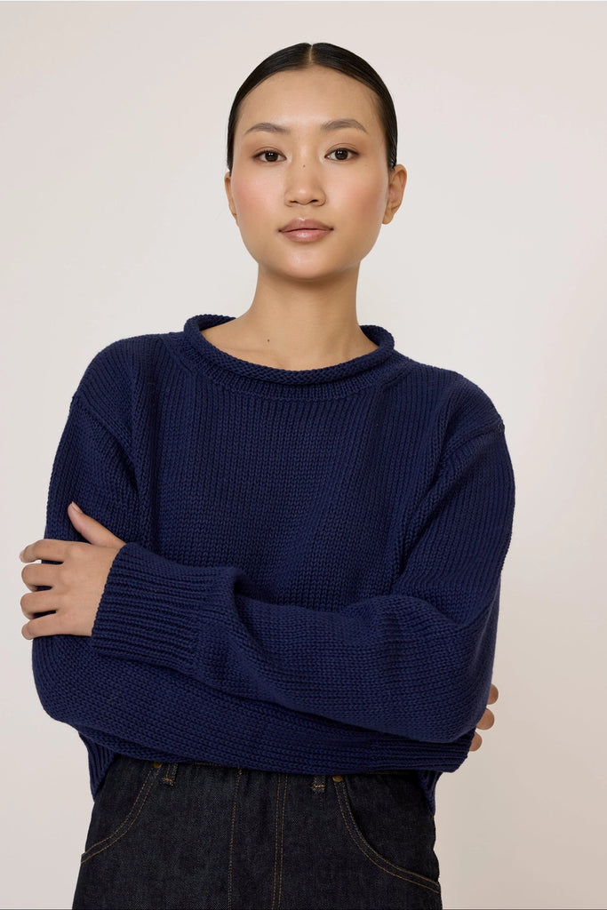 Mare Cotton Sweater | Laude