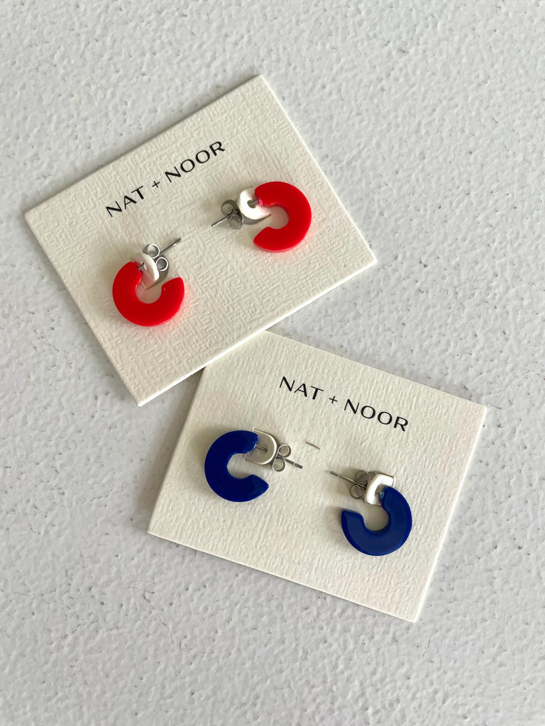 Nat + Noor Mini Hoops