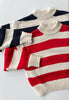 Striped Zoe Cotton Sweater | Le Bon Shoppe