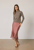 Rose Satin Skirt