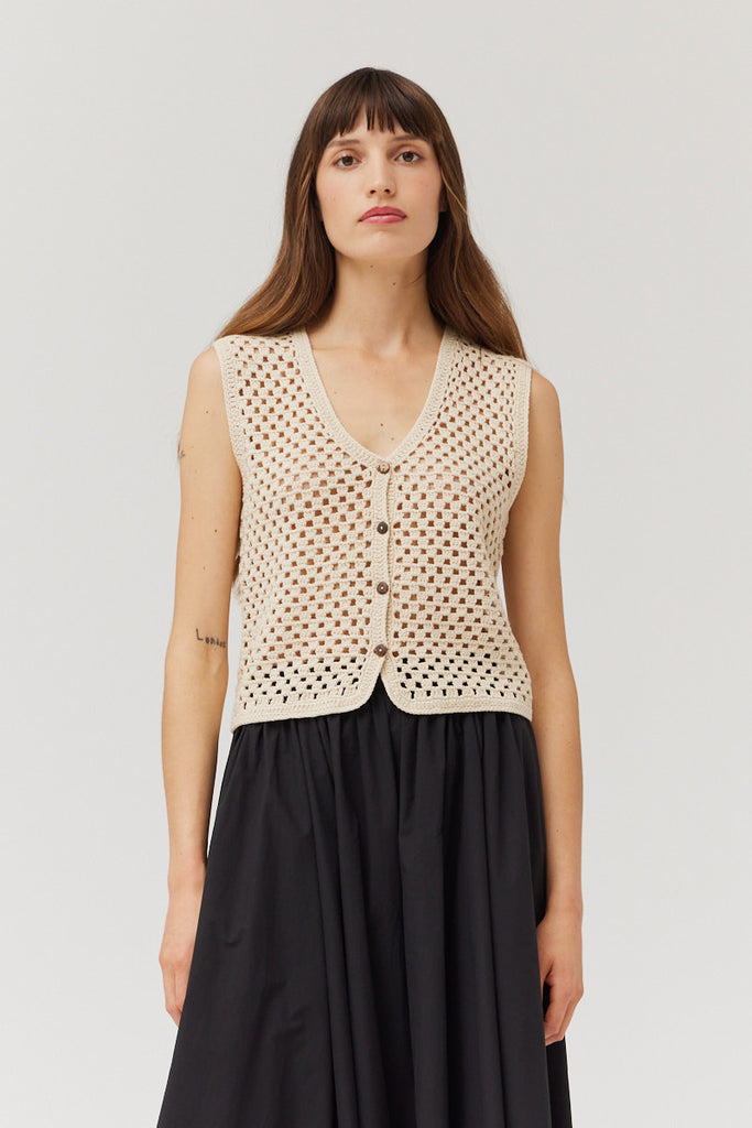 Nyla Crochet Sweater