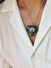 Cloisonné Heart Necklace