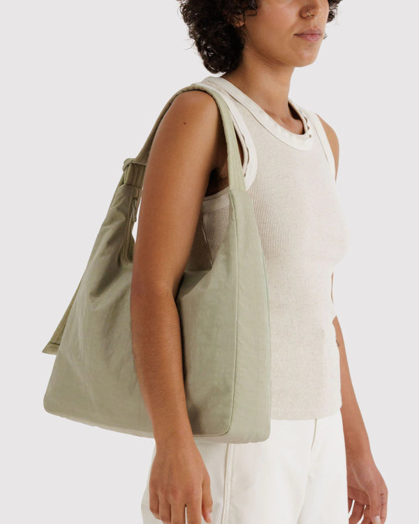 BAGGU Nylon Shoulder Bag | Celadon