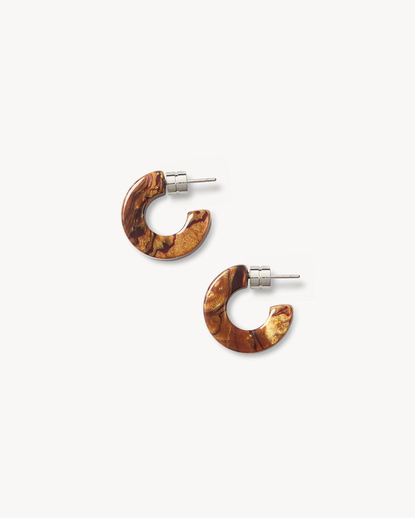 Muse Hoops in Bronze | Machete