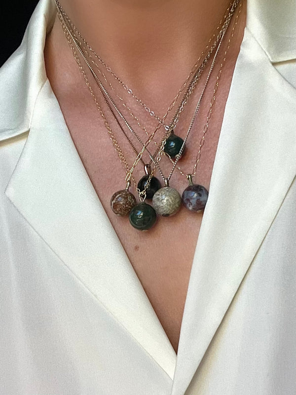 Precious Stone Necklace Collection