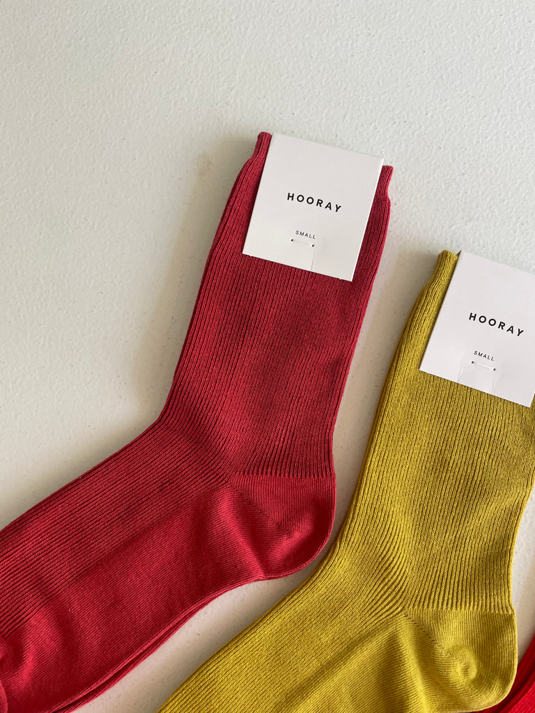 Hooray Cotton Socks