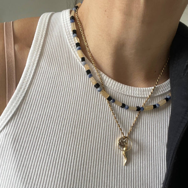 Ettore Necklace | Sea & Pattern