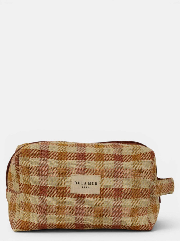Gingham Jacquard Squared Bag | De La Mur