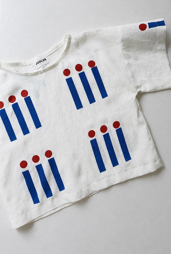 Candle Linen Top | Joolee