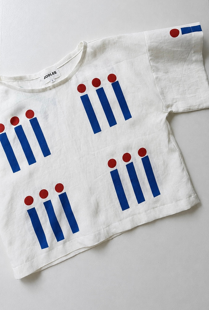 Candle Linen Top | Joolee