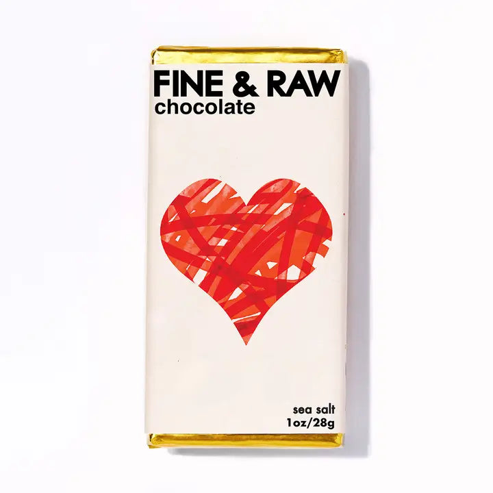 Sea Salt Chocolate Bar | Fine & Raw