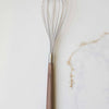 Wooden & Stainless Kitchen Whisks