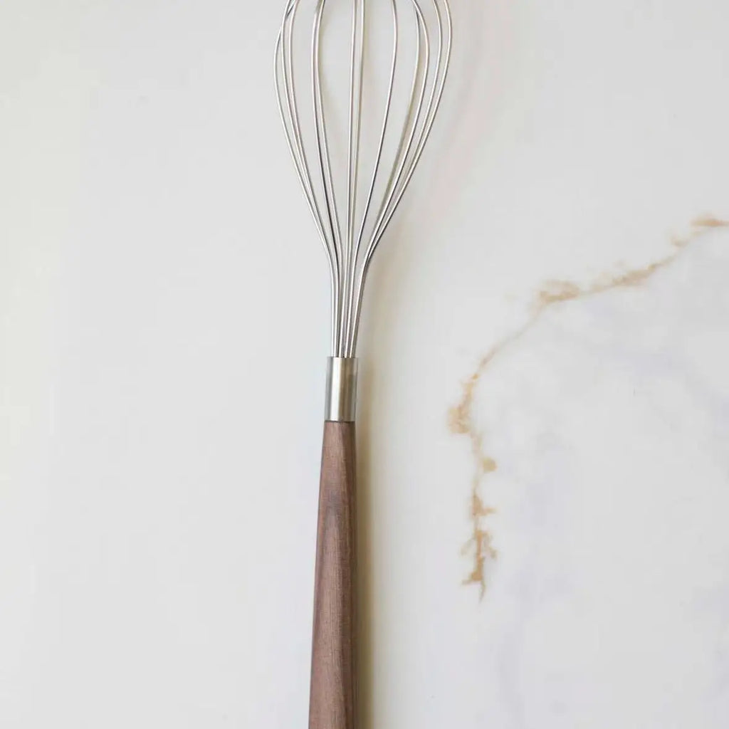 Wooden & Stainless Kitchen Whisks