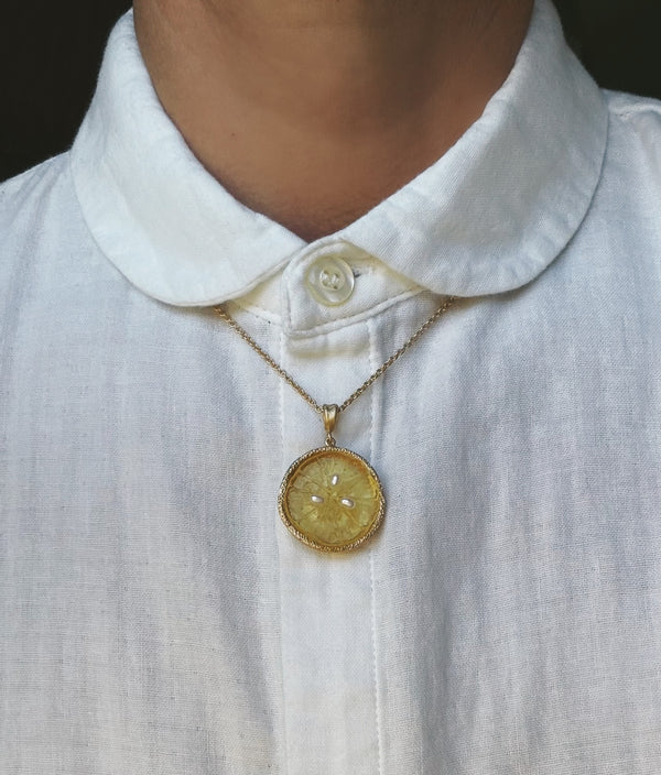 Citrus Pendant Necklace