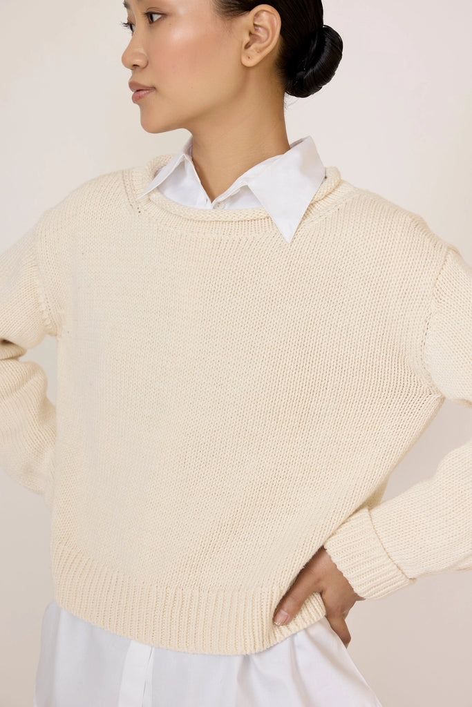 Mare Cotton Rollneck | Laude