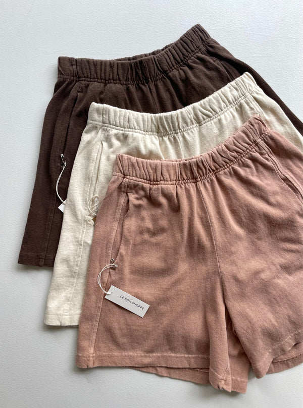Cotton Knit Lounge Short | Le Bon Shoppe