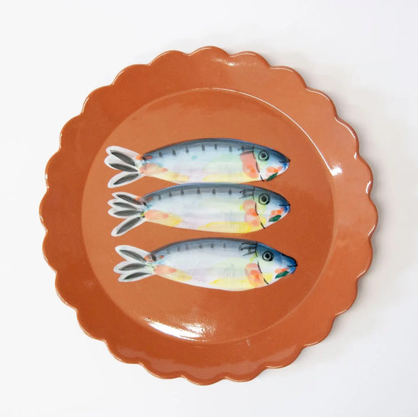 Scallop Fish Plate