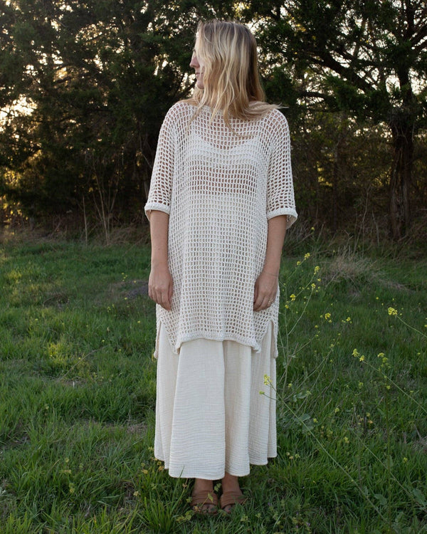 Marie Crochet Coverup | Honest Cotton