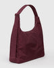 BAGGU Nylon Shoulder Bag | Mahogany