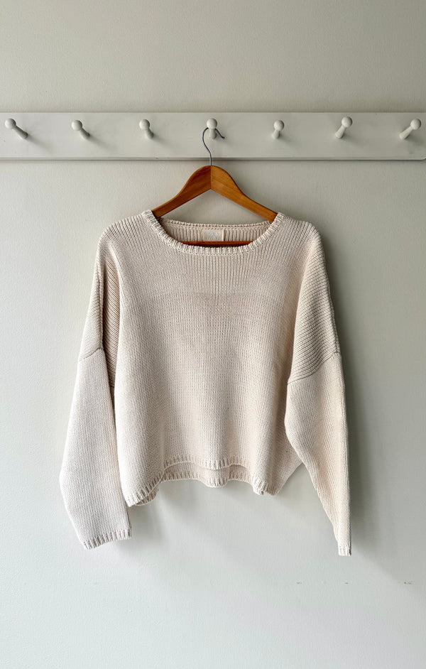 Travel Sweater | Honest Cotton