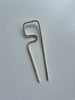 Sculpture Brass Hair Pins
