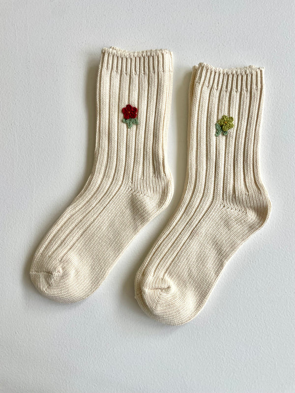 Little Flower Socks