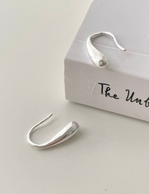 Sterling Comma Earrings