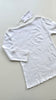 Organic Pointelle Ballet Tee | White