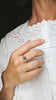 10K Sapphire & Diamond Ring