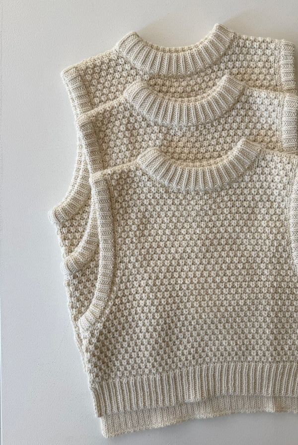 Alpaca Knit Vest | Laude