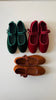 Velvet Mary Janes