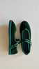 Velvet Mary Janes